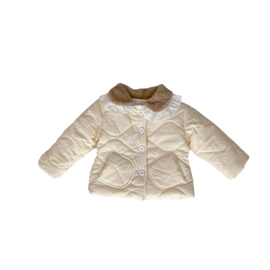 3-24M Baby Furry Lapel Coats  Baby Clothes   