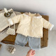 3-24M Baby Furry Lapel Coats  Baby Clothes   