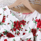 18M-6Y Toddler Girls Long Sleeve Printed V-Neck Dresses  Girls Clothes   