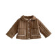 9M-5Y Toddler Plaid Solid Color Cotton Jackets & Coats  Toddler Boutique Clothing   