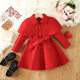 3-7Y Toddler Girls Single-Breasted Woolen Coat With Cape Two-Piece Set  Girls Fashion Clothes   