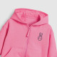 18M-7Y Toddler Girls Pink Hooded Zipper Jackets  Girls Clothing   