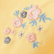 18M-7Y Toddler Girls Floral Embroidered Long Sleeves Jackets  Girls Clothing   