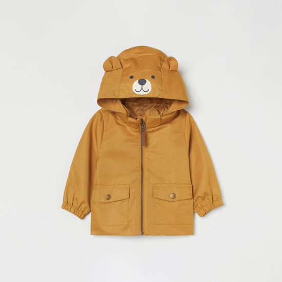 18M-7Y Toddler Girls Cartoon Hooded Zipper Jackets  Girls Clothing   