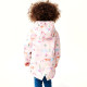 18M-7Y Toddler Girls Cartoon Printed Hooded Zipper Jackets  Girls Clothing   