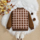 3-7Y Toddler Girls Long Sleeve Plaid Casual Jackets  Girls Fashion Clothes   