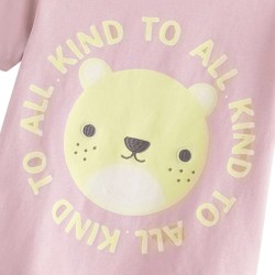 18M-7Y Toddler Girls Bear Shorts Sleeve T-Shirts  Girls Clothes   