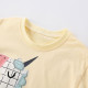 18M-7Y Toddler Girls Unicorn Short Sleeve T-Shorts  Girls Clothes   