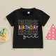 18M-6Y Toddler Girls Colorful Letter Short Sleeve Pullover T-Shirts  Girls Clothes   