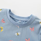 18M-7Y Toddler Girls Butterfly Print Short Sleeve T-Shirts  Girls Clothing   