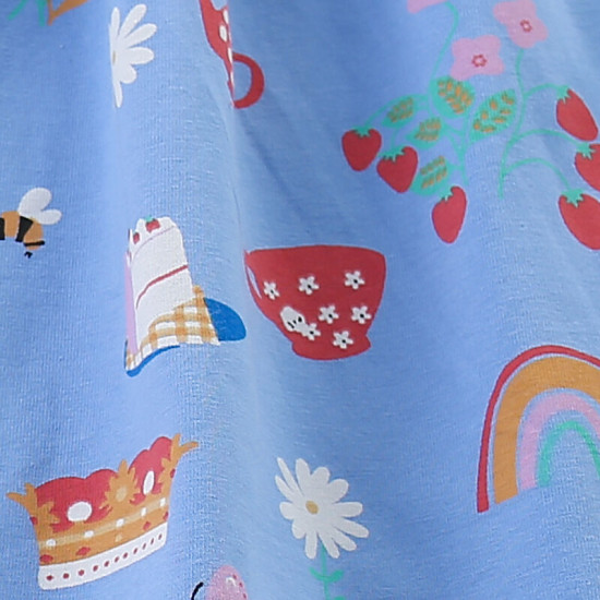 18M-7Y Toddler Girls Printed Short Sleeve T-Shirts  Girls Clothing   