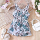 2-6Y Toddler Girls Resort Suspender Print Jumpsuit & Rompers  Girls Clothes   