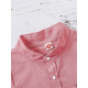 18M-6Y Solid Color Short Sleeve Button Shirt  Kids Boutique Clothing  