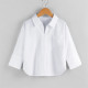 18M-6Y Toddler Girls White Lapel Shirts  Girls Fashion Clothes   