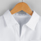 18M-6Y Toddler Girls White Lapel Shirts  Girls Fashion Clothes   