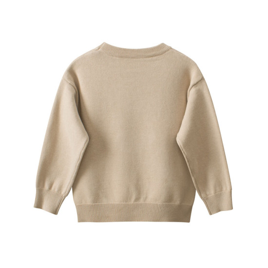 18M-7Y Toddler Girls Bear Knitted Pullover Sweater  Girls Clothes   