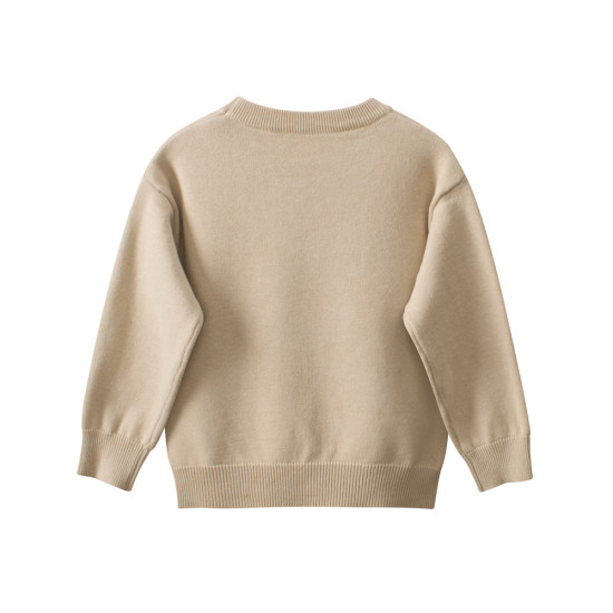 18M-7Y Toddler Girls Bear Knitted Pullover Sweater  Girls Clothes   