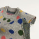 9M-6Y Toddler Colorful Polka Dots Knitted Waistcoat Sweater Vest  Toddler Boutique Clothing   