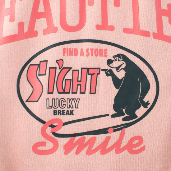 5-11Y Unisex Cartoon Letter Fleece Sweatshirts  Kids Boutique Clothing   