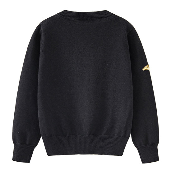 18M-7Y Toddler Girls Five-Pointed Star Cardigan Knitted Sweater  Baby Clothes   