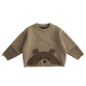 12M-6Y Unisex Retro Cartoon Pullover Knitted Sweater  Toddler Boutique Clothing   