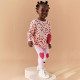 18M-7Y Toddler Girls Love Heart Print Leggings  Girls Clothes   