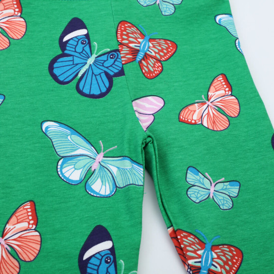 18M-7Y Toddler Girls Butterfly Leggings  Girls Clothes   