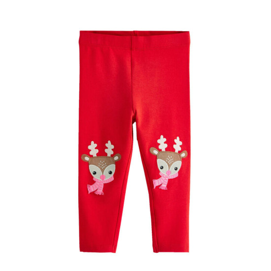 18M-7Y Toddler Girls Sika Deer Leggings  Girls Clothes   