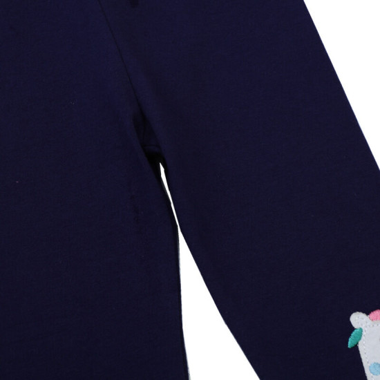 18M-7Y Toddler Girls Knitted Embroidered Graphic Leggings  Girls Clothes   