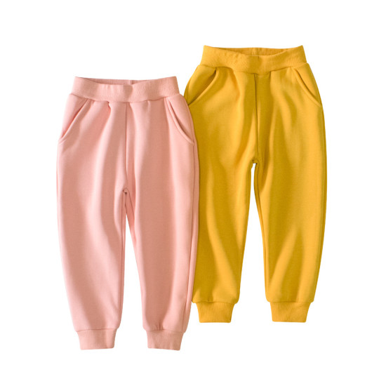 2-7Y Toddler Girls Solid Color Sweatpants  Boys Clothing   