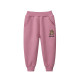 18M-7Y Toddler Girls Bear Embroidered Fleece Sweatpants  Girls Clothing   
