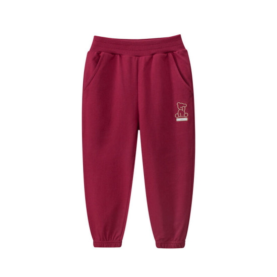 18M-7Y Toddler Girls Bear Sports Pants  Girls Fashion Clothes   