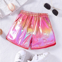 18M-6Y Toddler Girls Fashionable Colorful Trend Gradient Shorts  Girls Clothes   