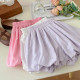 18M-7Y Toddler Girl Lantern Solid Color Shorts Cute Toddler Girl Clothes    