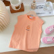 18M-7Y Toddler Girl & Boy  Sleeveless Cartoon Print Round Neck Top  Toddler Clothing   