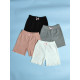 4-Pack 18M-6Y Toddler Girls Solid Color Ribbed Shorts  Girls Clothes   