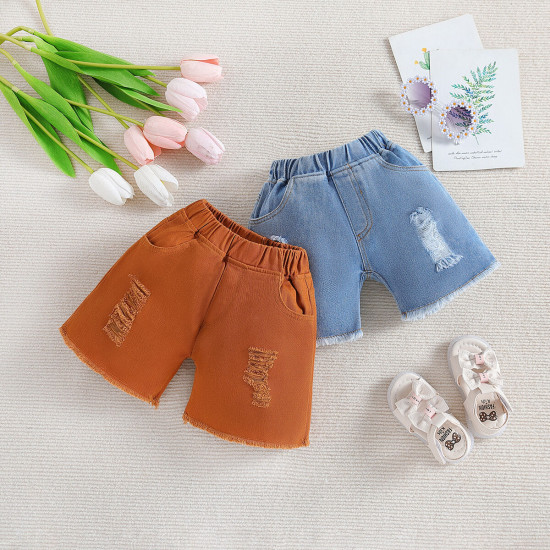 9M-4Y Toddler Girls Ripped Jeans  Girls Fashion Clothes   