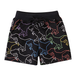 18M-7Y Toddler Girl & Boy Cartoon Dinosaur Print Sports Shorts  Children'S Clothing   