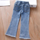 18M-7Y Toddler Girls Floral Casual Wide Leg Jeans  Girls Fashion Clothes   