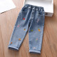 18M-7Y Toddler Girls Embroidered Jeans  Girls Fashion Clothes   