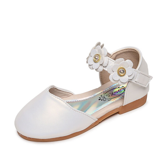 Flower Sandals For Girls Crystal Princess Shoes   