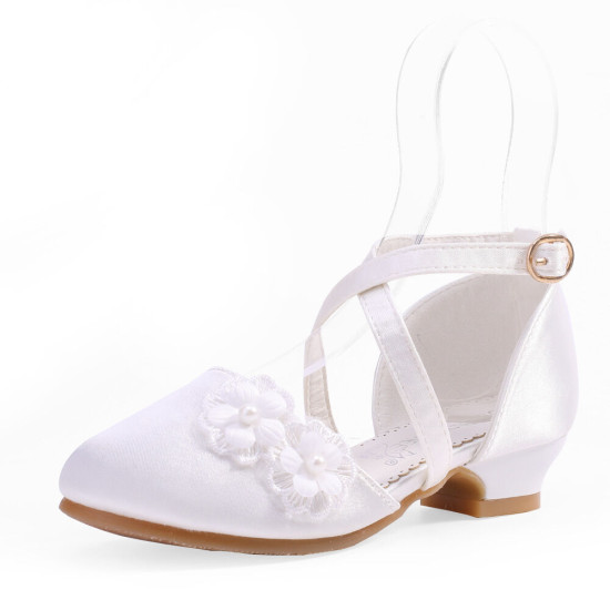 Flower Kids Girls Heel Shoes  Girl Accessories   