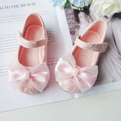 Kids Girls Bow Lace Princess Shoes  Accessories Vendors   