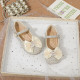 Kids Girls Bow Crown Crystal Princess Shoes  Girls Fashion Clothes   
