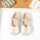 Kids Girls Bow Crown Crystal Princess Shoes  Girls Fashion Clothes   