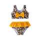 9M-5Y Toddler Girls Leopard Print Bikini Two Piece Swimsuit Set  Girls Clothes   