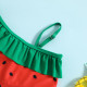 18M-7Y Toddler Girls Watermelon Two-Piece Swimsuit  Girls Fashion Clothes   