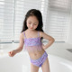 18M-12Y Kids Girls Swimwear & Beachwear Sets Fish Scale Print Camisole Top And Fishtail Wrapped Leggings & Trunks  Kid Clothing   