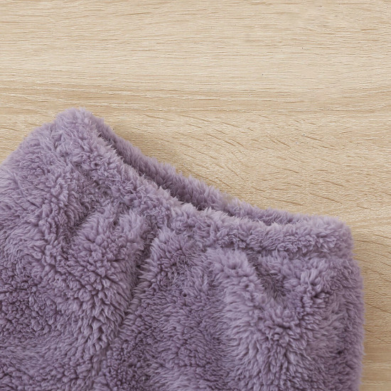 12M-5Y Unisex Star Letter Embroidery Plush Sets  Toddler Boutique Clothing   