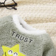 12M-5Y Unisex Star Letter Embroidery Plush Sets  Toddler Boutique Clothing   